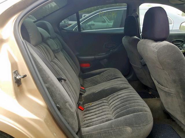 1G2WP52K0WF341507 - 1998 PONTIAC GRAND PRIX 金色 照片 6