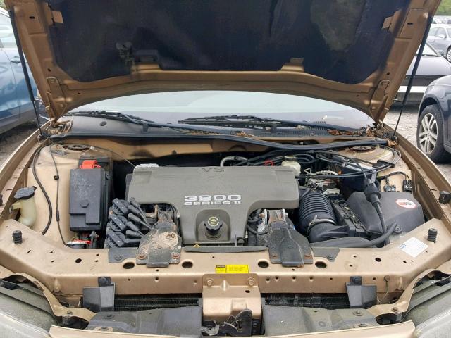 1G2WP52K0WF341507 - 1998 PONTIAC GRAND PRIX 金色 照片 7