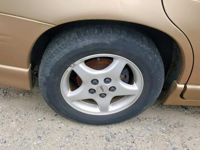 1G2WP52K0WF341507 - 1998 PONTIAC GRAND PRIX 金色 照片 9