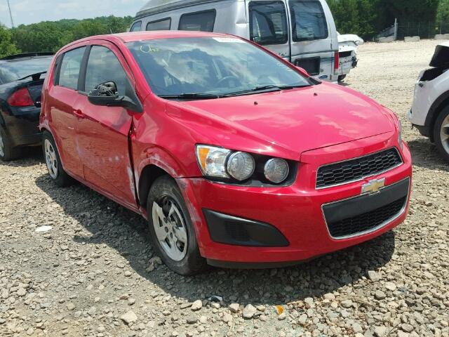 1G1JB6SH7D4227441 - 2013 CHEVROLET SONIC LS 红色 照片 1