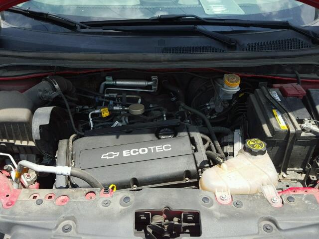 1G1JB6SH7D4227441 - 2013 CHEVROLET SONIC LS 红色 照片 7