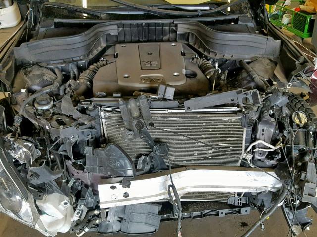 JN1AJ0HR6CM453057 - 2012 INFINITI EX35 BASE MAROON photo 7