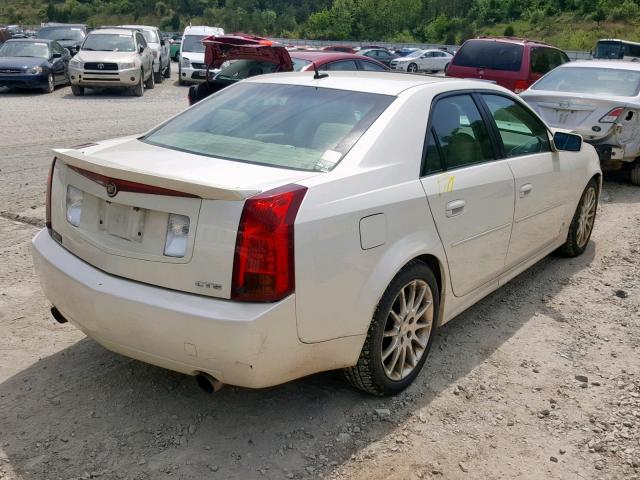 1G6DP577370130459 - 2007 CADILLAC CTS HI FEA WHITE photo 4