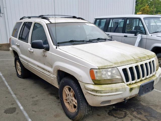 1J4GW68N0XC621130 - 1999 JEEP GRAND CHER WHITE photo 1