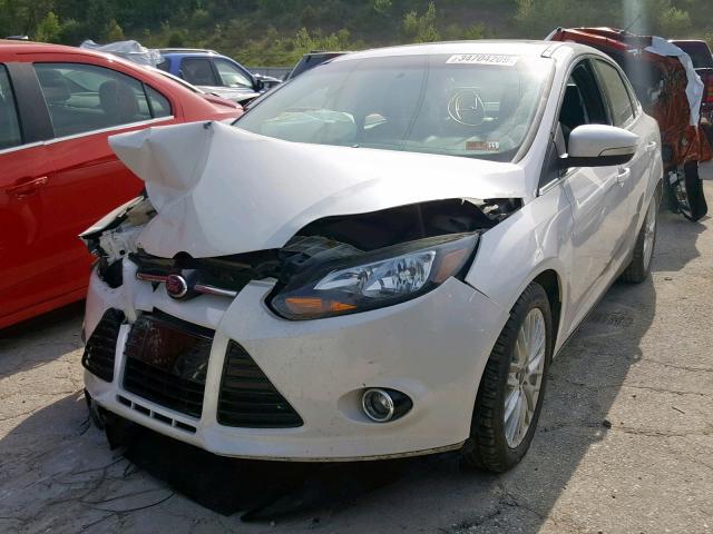 1FADP3J24EL316480 - 2014 FORD FOCUS TITA WHITE photo 2