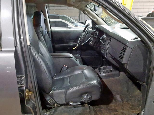 1D4HS48Z13F630282 - 2003 DODGE DURANGO SL GRAY photo 5