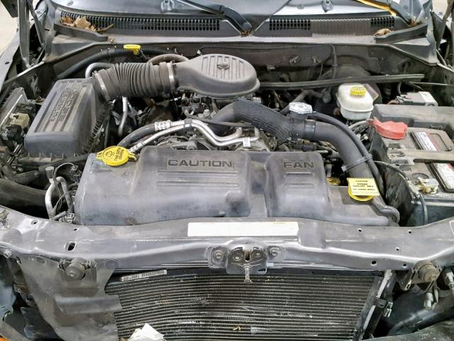 1D4HS48Z13F630282 - 2003 DODGE DURANGO SL GRAY photo 7