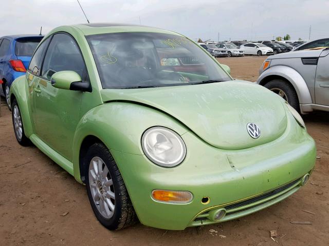3VWCK31C85M413433 - 2005 VOLKSWAGEN NEW BEETLE მწვანე ფოტო 1