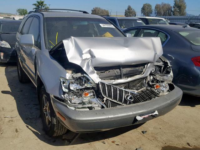 JTJHF10U720281157 - 2002 LEXUS RX 300 SILVER photo 1