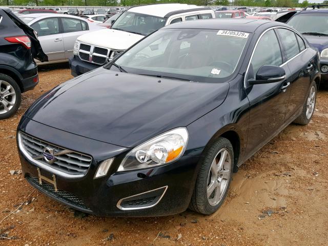 YV1622FS6C2139061 - 2012 VOLVO S60 T5 BLACK photo 2