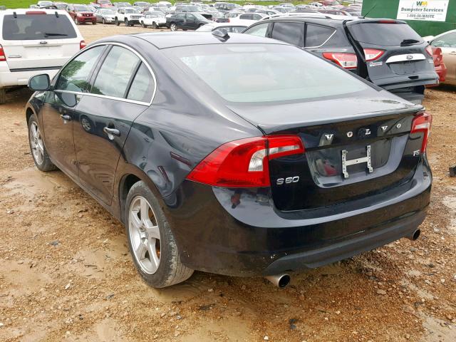 YV1622FS6C2139061 - 2012 VOLVO S60 T5 BLACK photo 3