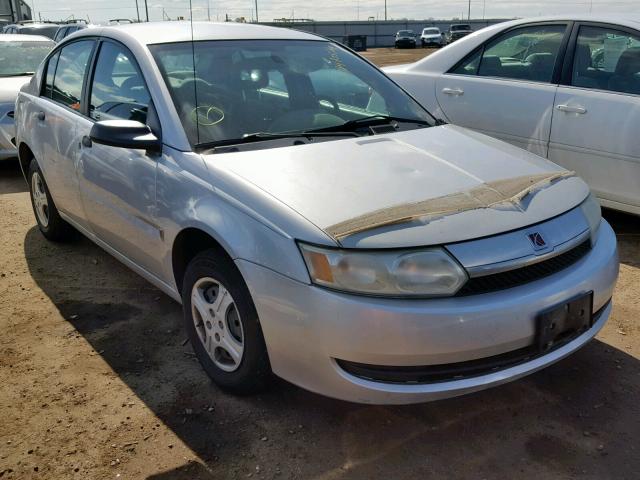 1G8AG52F24Z174694 - 2004 SATURN ION LEVEL SILVER photo 1