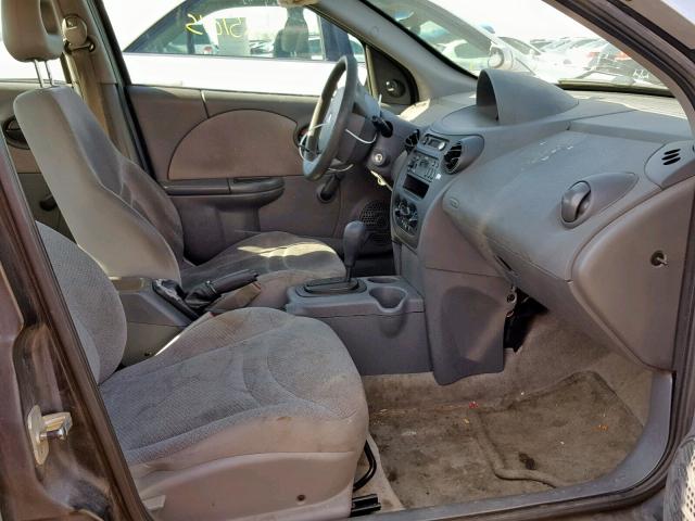 1G8AG52F24Z174694 - 2004 SATURN ION LEVEL SILVER photo 5