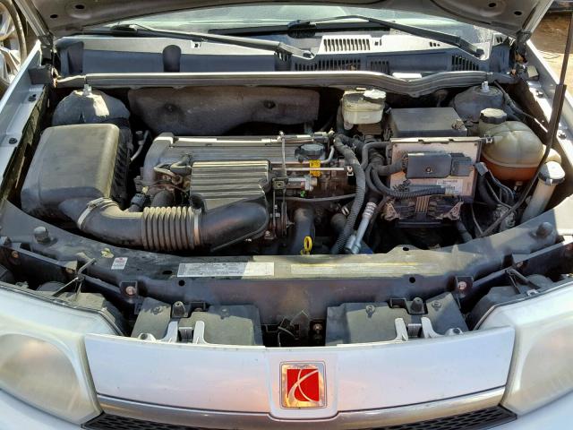1G8AG52F24Z174694 - 2004 SATURN ION LEVEL SILVER photo 7
