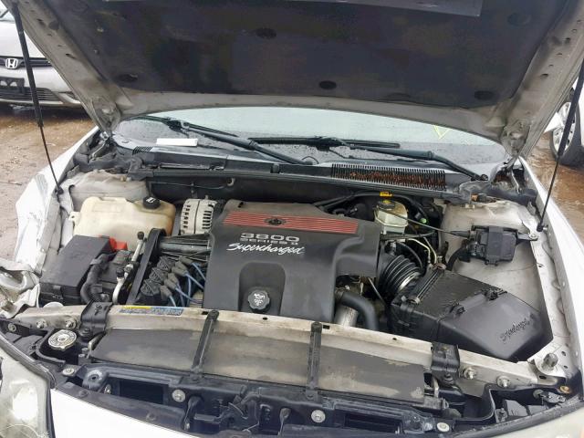 1G2HZ541734163688 - 2003 PONTIAC BONNEVILLE SILVER photo 7