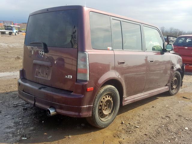 JTLKT324250189540 - 2005 TOYOTA SCION XB  photo 4