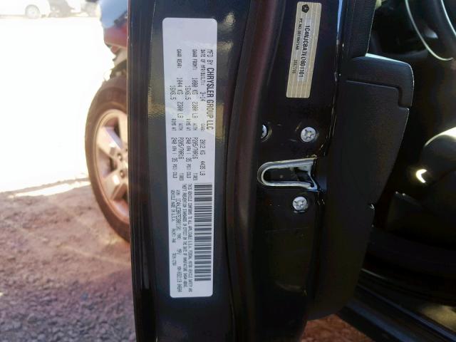 1C4NJCBA7ED801101 - 2014 JEEP COMPASS SP Қара фото 10