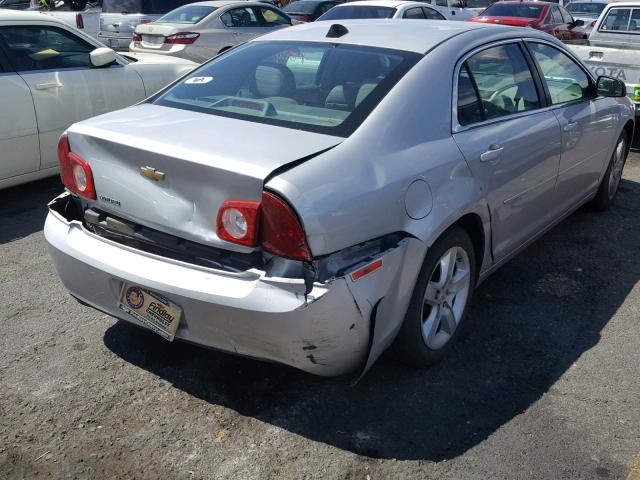 1G1ZB5E03CF272074 - 2012 CHEVROLET MALIBU LS 银色 照片 4