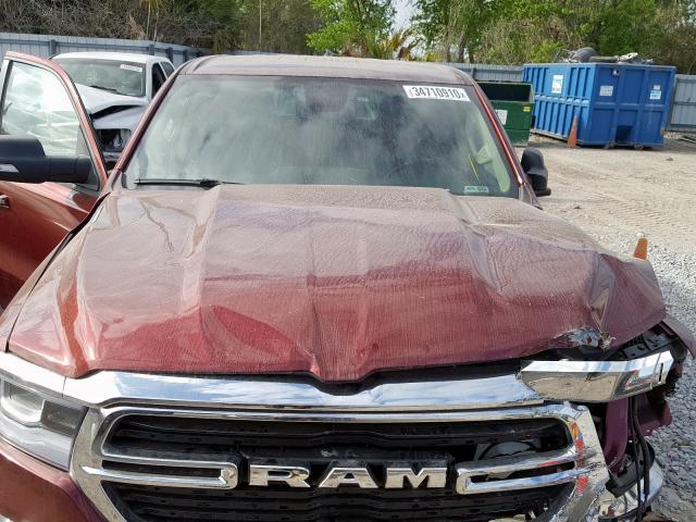 1C6RREFG5KN822224 - 2019 RAM 1500 BIG HORN/LONE STAR  photo 7