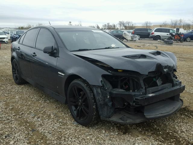 6G2ER577X9L171983 - 2009 PONTIAC G8 BLACK photo 1