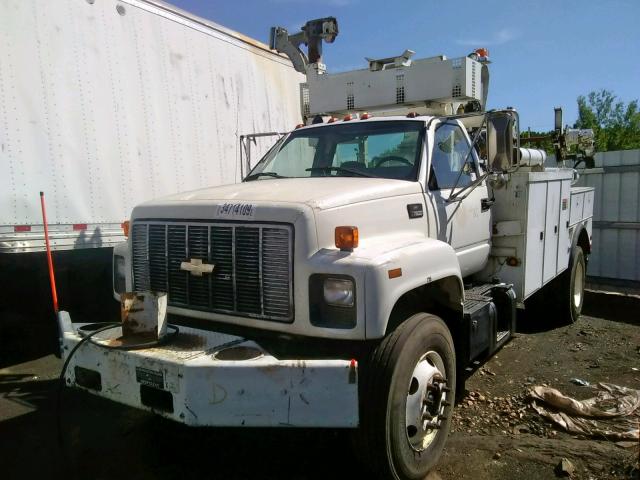 1GBM7H1CXYJ517613 - 2000 CHEVROLET C-SERIES C WHITE photo 2