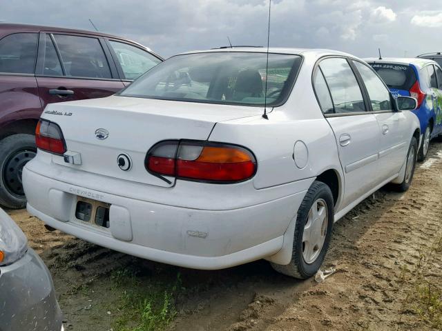 1G1NE52J7Y6330603 - 2000 CHEVROLET MALIBU LS WHITE photo 4