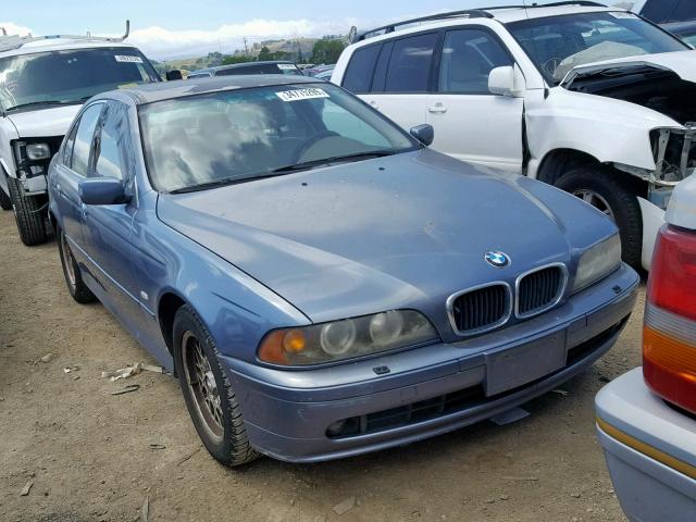WBADT43482GY97185 - 2002 BMW 525 I AUTO BLUE photo 1