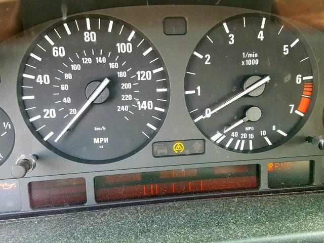 WBADT43482GY97185 - 2002 BMW 525 I AUTO BLUE photo 8