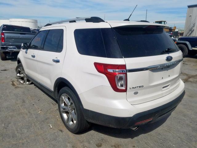 1FM5K7F80DGC34119 - 2013 FORD EXPLORER LIMITED  photo 3