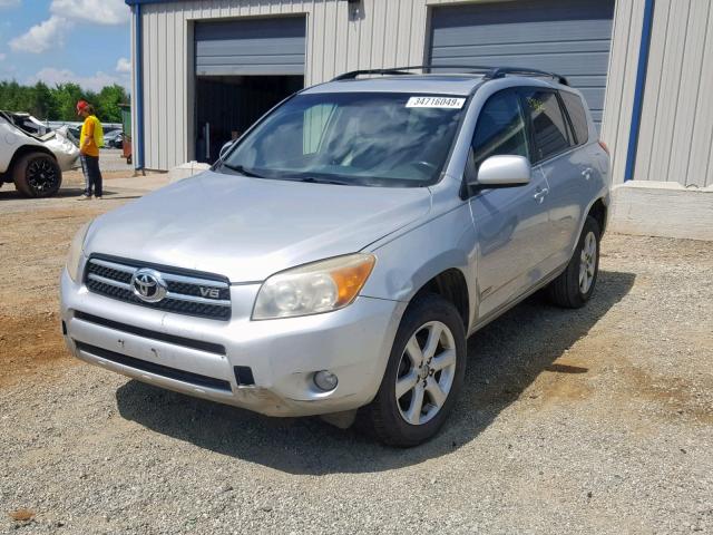 JTMBK31V875015146 - 2007 TOYOTA RAV4 LIMIT SILVER photo 2