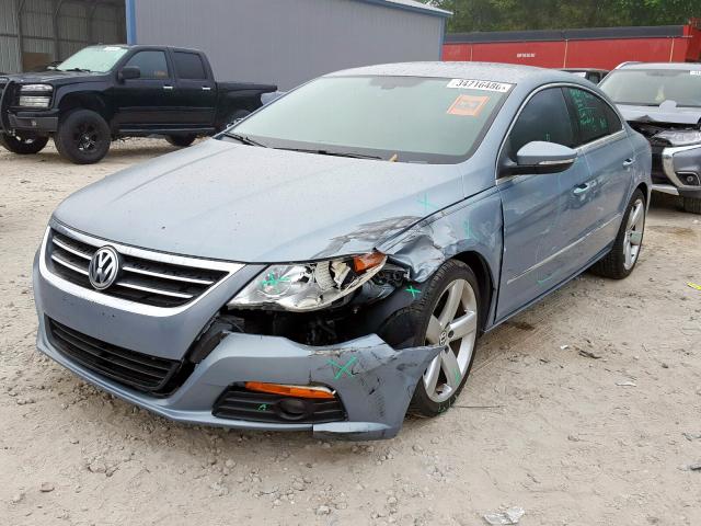 WVWHP7AN1BE701928 - 2011 VOLKSWAGEN CC LUXURY  photo 2