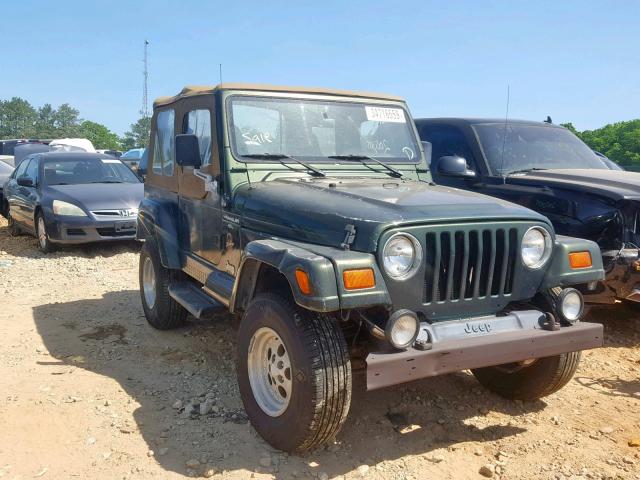 1J4FY49S2VP534513 - 1997 JEEP WRANGLER / GREEN photo 1