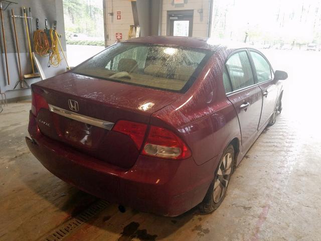 2HGFA16849H326971 - 2009 HONDA CIVIC EX  photo 4