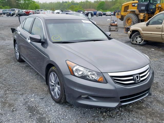 1HGCP3F88BA016761 - 2011 HONDA ACCORD EXL GRAY photo 1