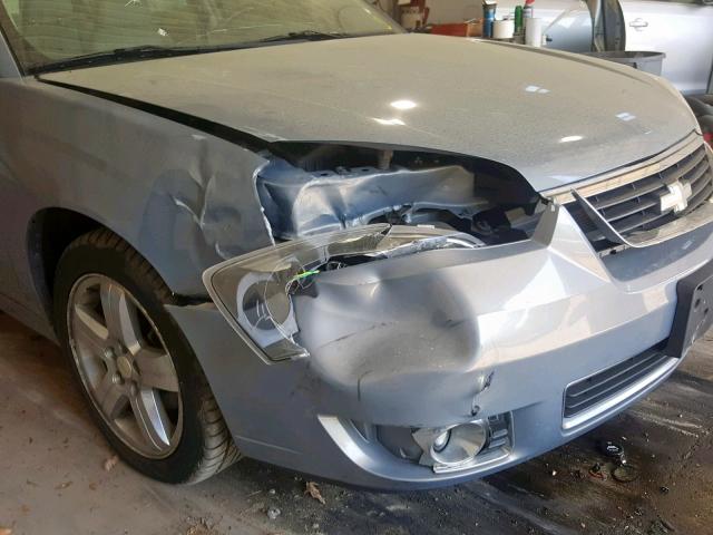1G1ZU57N77F296693 - 2007 CHEVROLET MALIBU LTZ ლურჯი ფოტო 9
