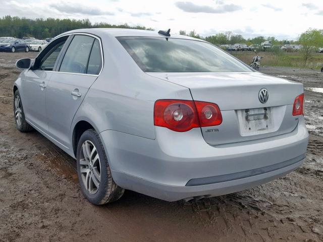 3VWST71K56M745029 - 2006 VOLKSWAGEN JETTA TDI SILVER photo 3