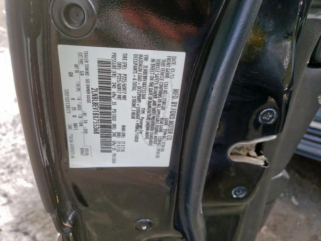 2LNBL8EV1BX755368 - 2011 LINCOLN TOWN CAR EXECUTIVE L  photo 10