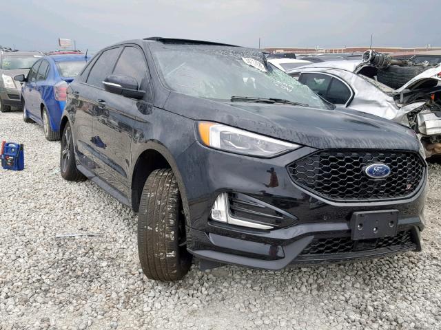 2FMPK4AP1KBB00617 - 2019 FORD EDGE ST BLACK photo 1