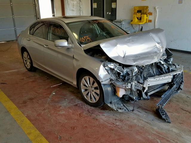 1HGCR2F85FA037593 - 2015 HONDA ACCORD EXL SILVER photo 1