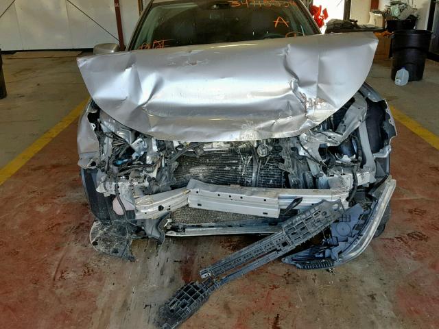 1HGCR2F85FA037593 - 2015 HONDA ACCORD EXL SILVER photo 9