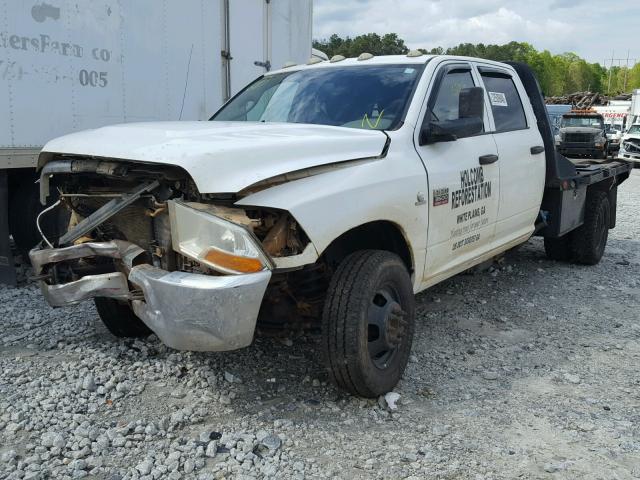 3D6WZ4CL5BG561350 - 2011 DODGE RAM 3500 S WHITE photo 2