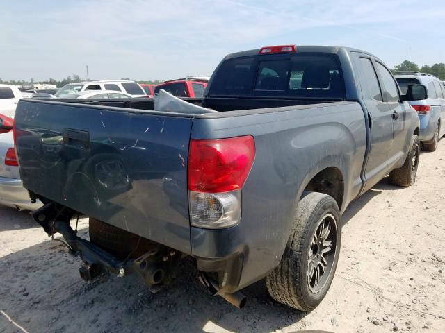 5TBRU54117S450350 - 2007 TOYOTA TUNDRA DOUBLE CAB SR5  photo 4