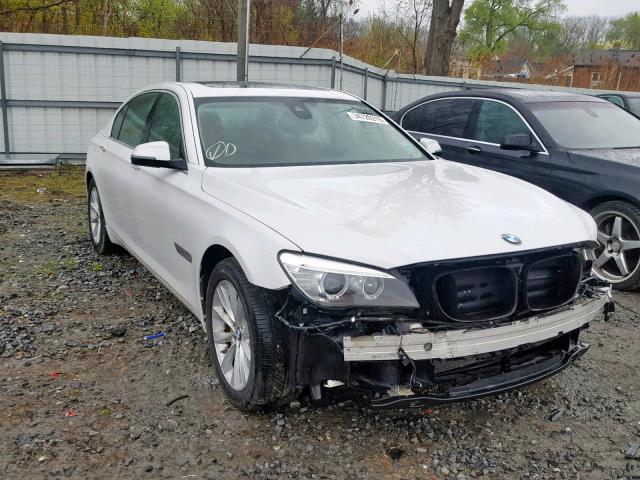 WBAYE4C53DDW22624 - 2013 BMW 740 LI WHITE photo 1