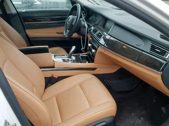 WBAYE4C53DDW22624 - 2013 BMW 740 LI WHITE photo 5