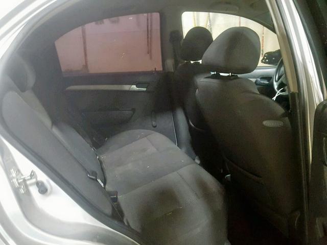 KL1TD566X8B054505 - 2008 CHEVROLET AVEO BASE Gümüş foto 6
