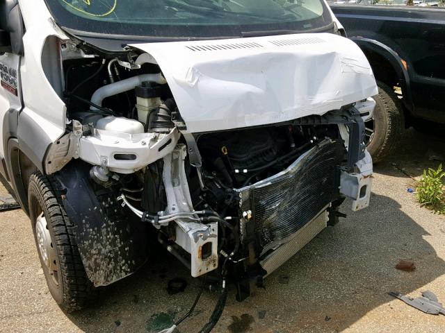 3C6TRVBG3GE100662 - 2016 RAM PROMASTER 白色 照片 9