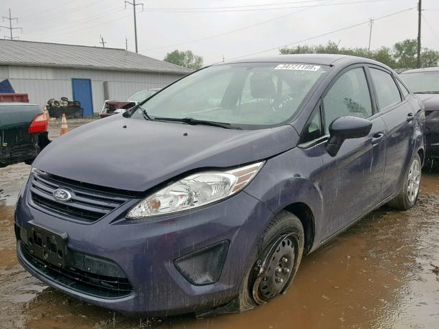 3FADP4AJXDM175229 - 2013 FORD FIESTA S BLUE photo 2