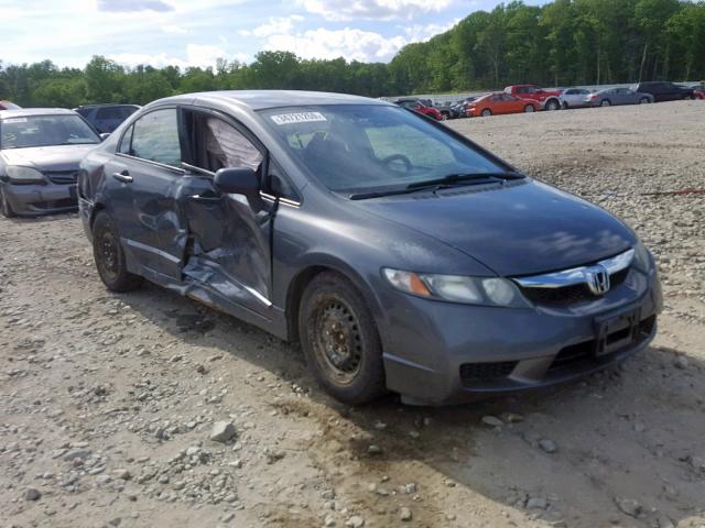 2HGFA15279H507396 - 2009 HONDA CIVIC DX GRAY photo 1