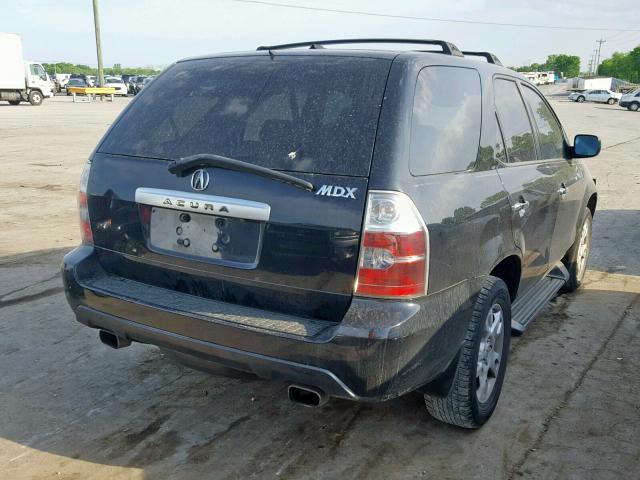 2HNYD18915H505090 - 2005 ACURA MDX TOURIN BLACK photo 4