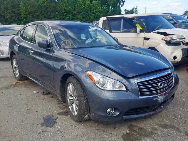 JN1BY1APXCM334734 - 2012 INFINITI M37 BLUE photo 1